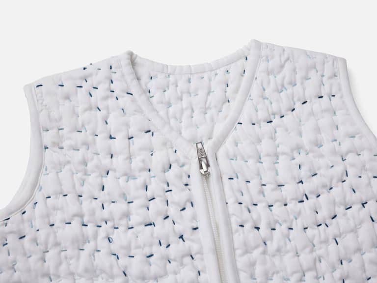 Pebbled Handstitched Organic Snuggle Sack image