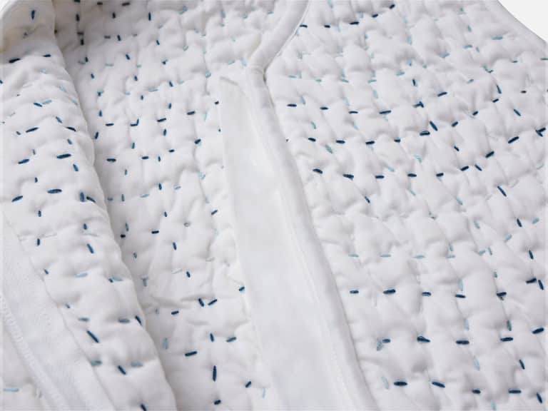 Pebbled Handstitched Organic Snuggle Sack image