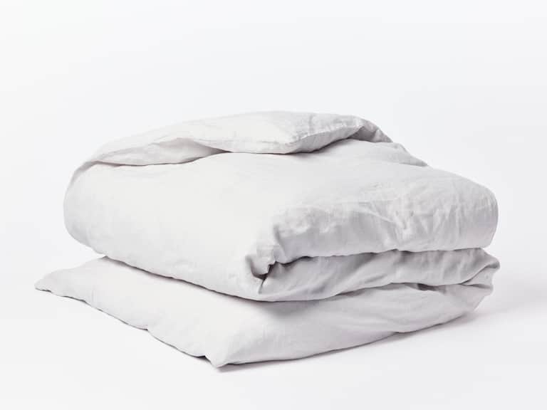 Organic Relaxed Linen Duvet Cover image