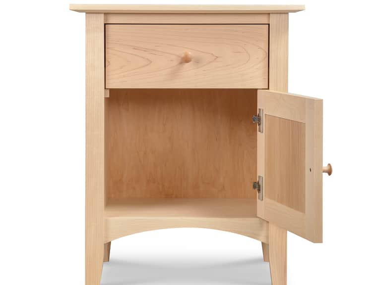 American Shaker 1-Drawer 1-Door Nightstand - Floor Model image