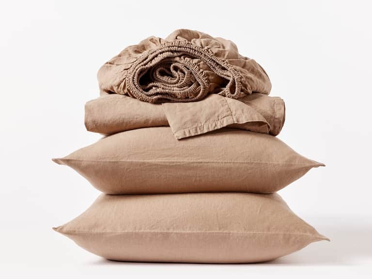 Organic Relaxed Linen Sheet Set image