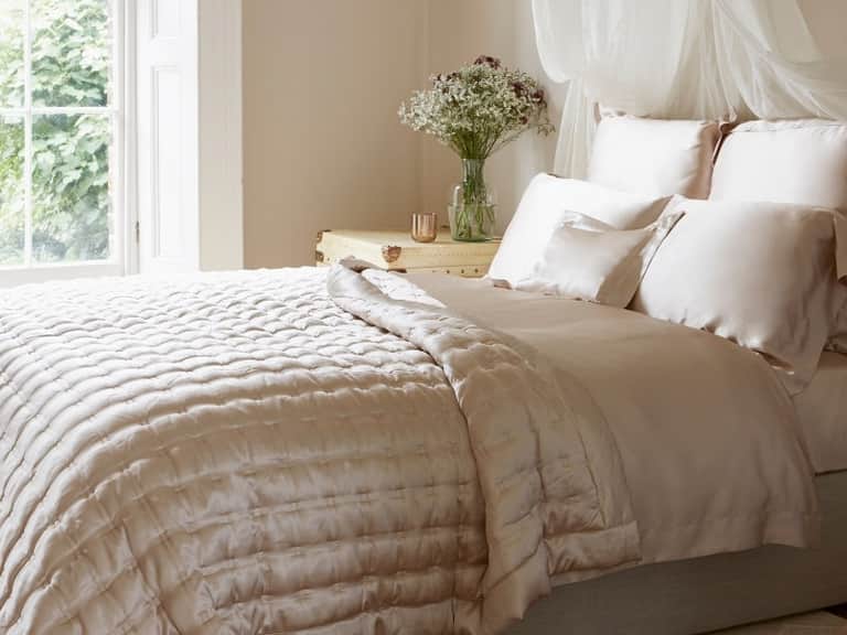 Blush Silk Flat Sheet image
