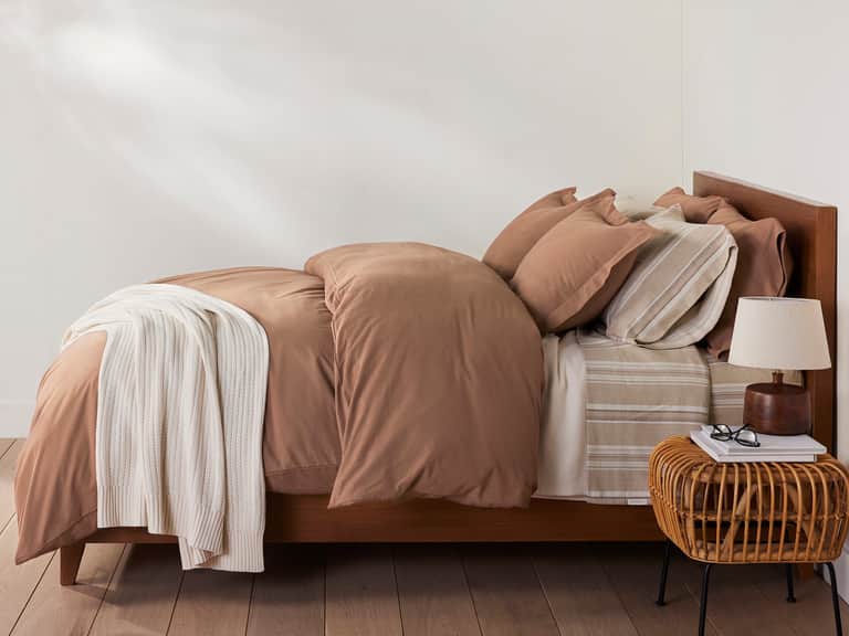 Cloud Brushed&trade; Organic Flannel Sheet Set image