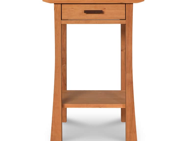 Contemporary Craftsman 1-Drawer Open Shelf Nightstand image