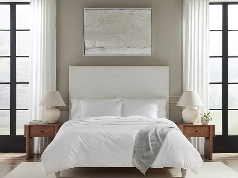 SFERRA Giza 45 Corto Percale Flat Sheet image