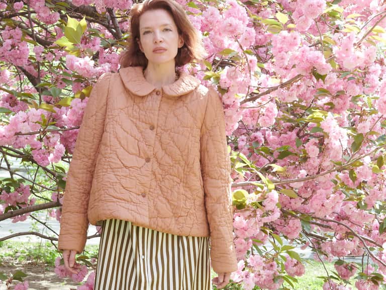 Batsheva x Coyuchi Quilted Jacket image
