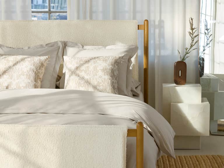Refined Organic Percale Duvet Cover image