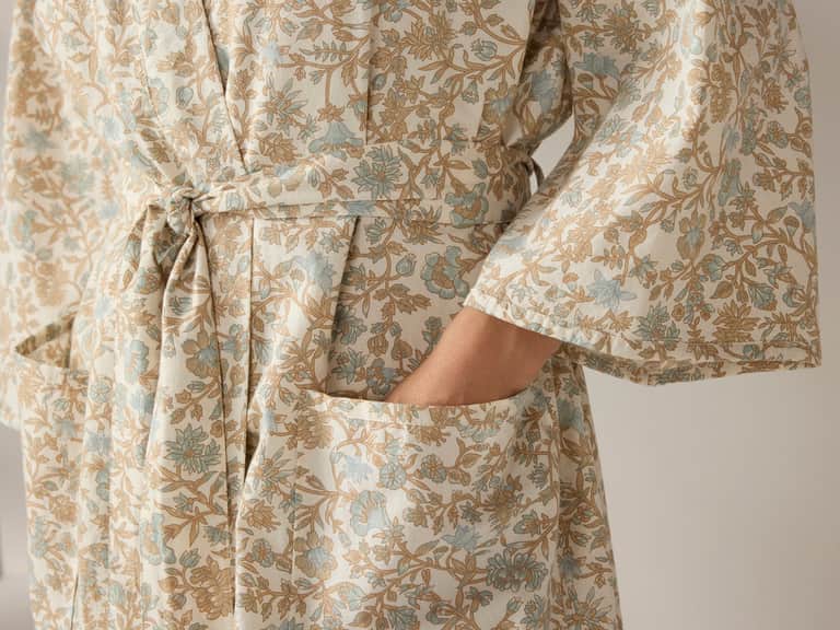 Women's Isla Organic Cotton Robe image