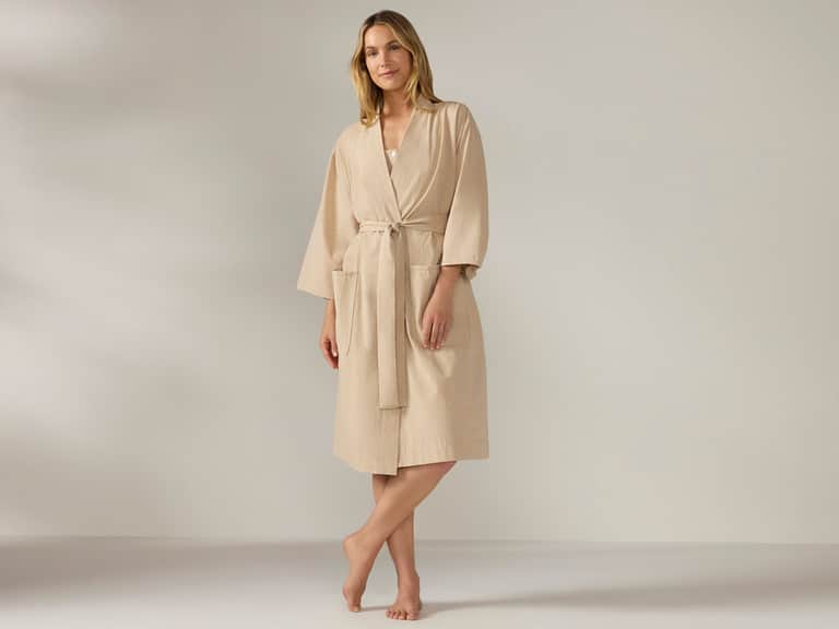 Women's Isla Organic Cotton Robe image