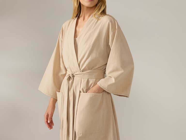Women's Isla Organic Cotton Robe image