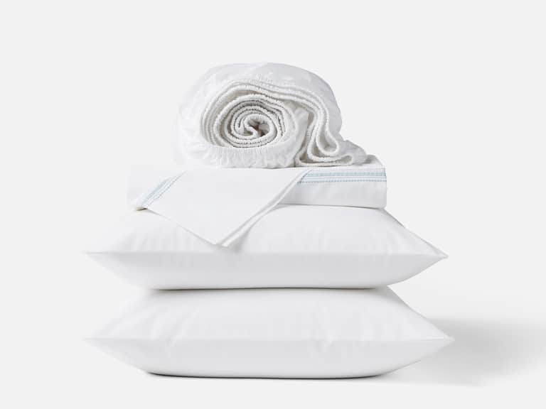 Refined Organic Percale Sheet Set image