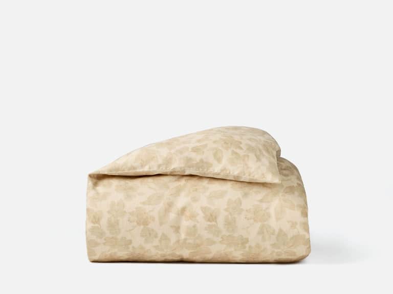 Camellia Organic Print Duvet Cover image