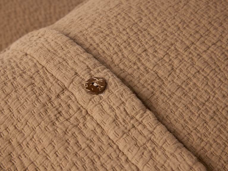 Cascade Organic Matelasse Sham image