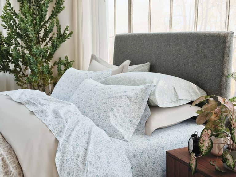 Organic Print Percale Sheet Set image