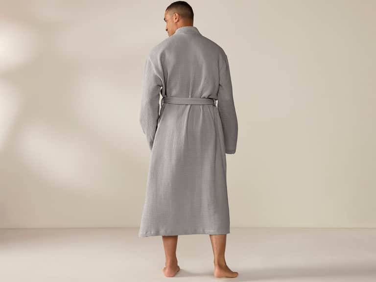 Unisex Organic Waffle Robe image