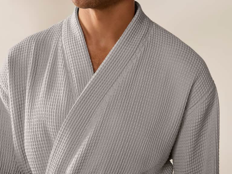 Unisex Organic Waffle Robe image