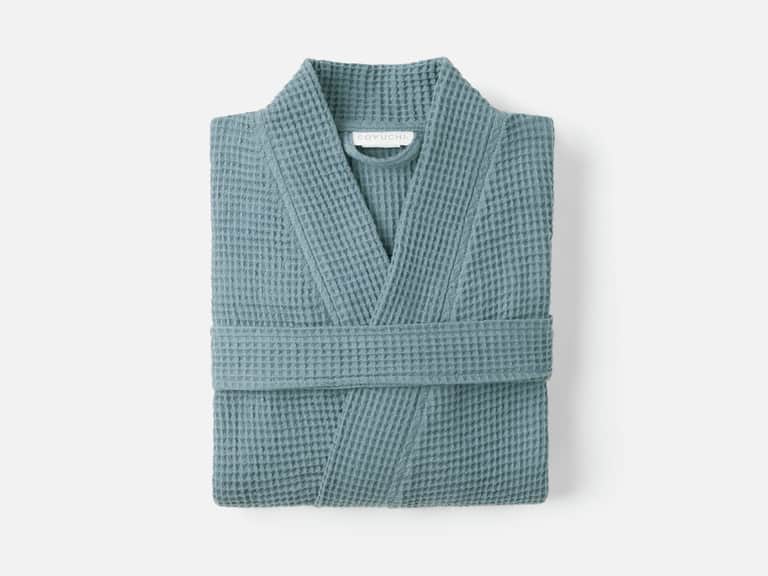 Unisex Organic Waffle Robe image