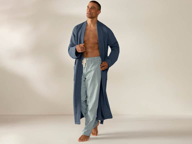 Unisex Organic Waffle Robe image