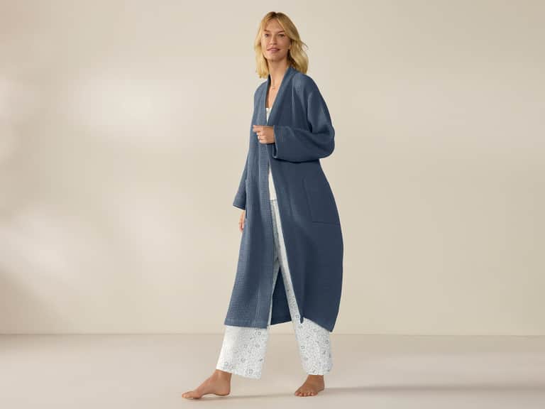 Unisex Organic Waffle Robe image