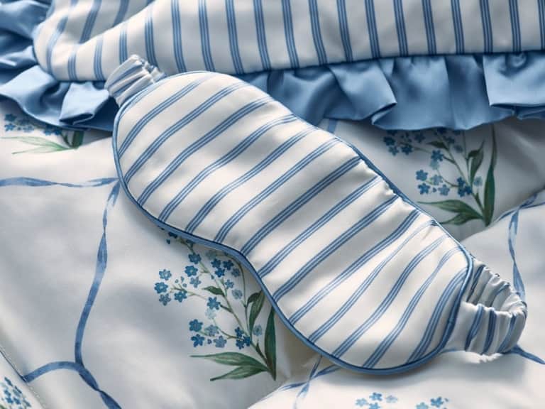 Forget Me Not Silk Dressing Gown image