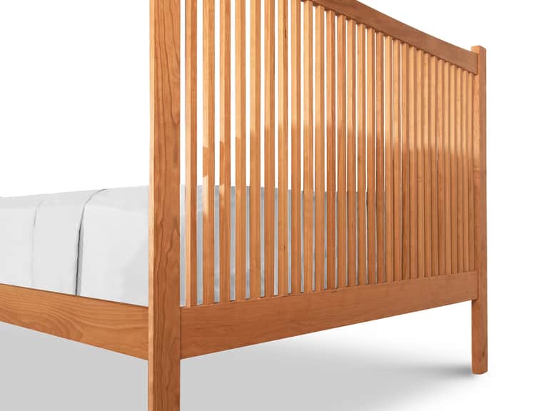 Vermont Furniture Designs Heartwood Shaker Bed - Thumbnail 5