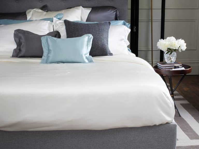 Ivory Silk Flat Sheet image