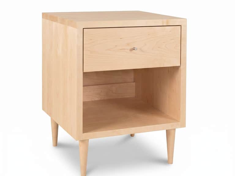 Larssen 1-Drawer Enclosed Shelf Nightstand image