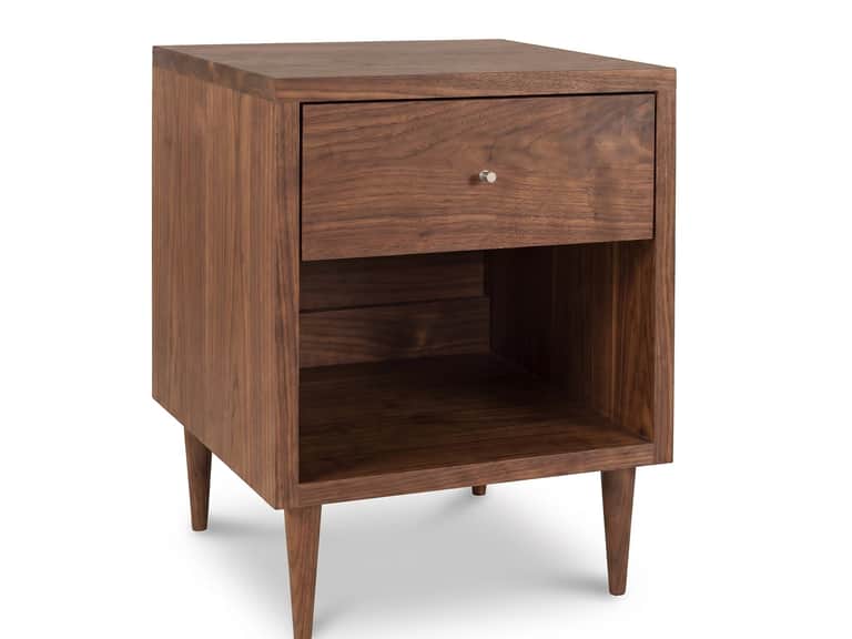 Larssen 1-Drawer Enclosed Shelf Nightstand image