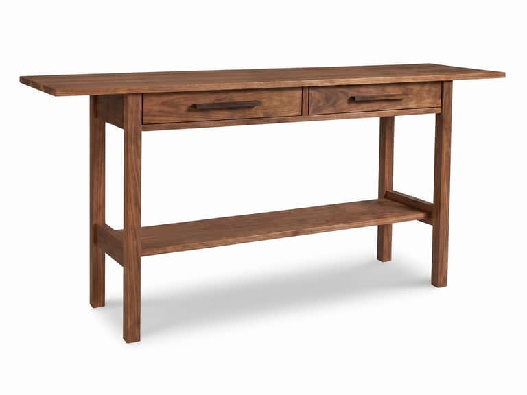 Modern Craftsman 2-Drawer Console Table image
