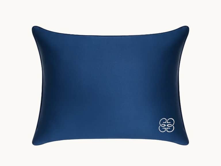 Silk Travel Pillow - Navy image