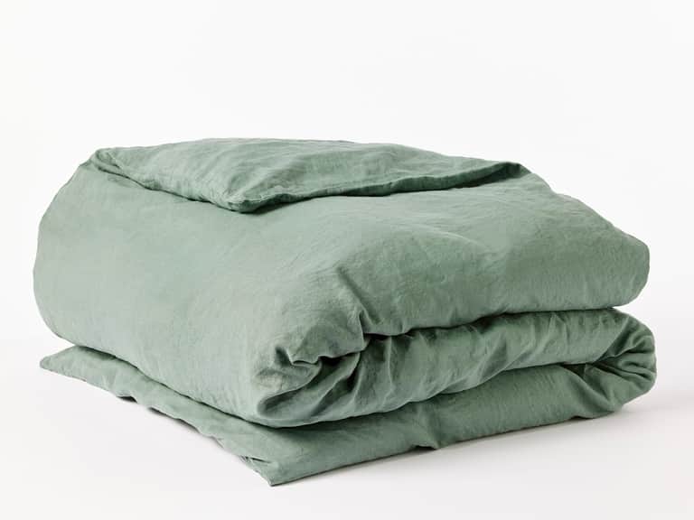 Organic Relaxed Linen Duvet Cover image