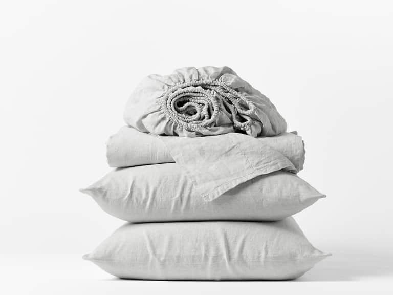 Organic Relaxed Linen Sheet Set image