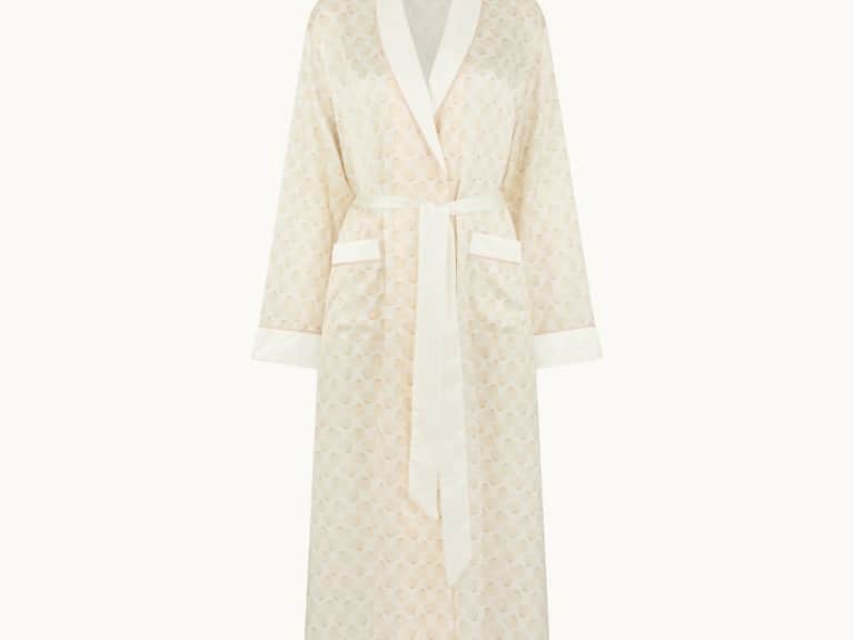 Seashells Silk Dressing Gown image