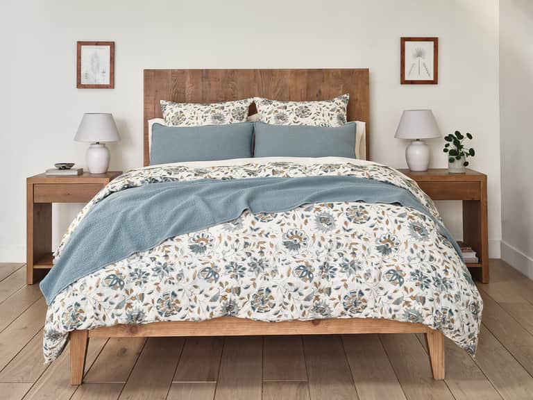 Cascade Organic Matelasse Sham image