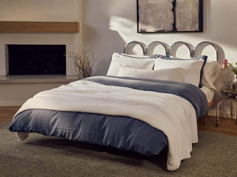 Cascade Organic Matelasse Coverlet image