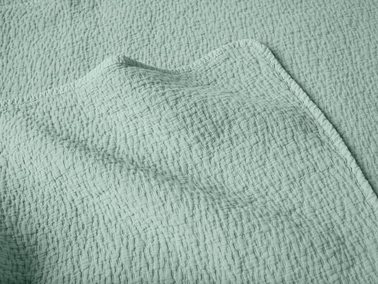 Cascade Organic Matelasse Coverlet image