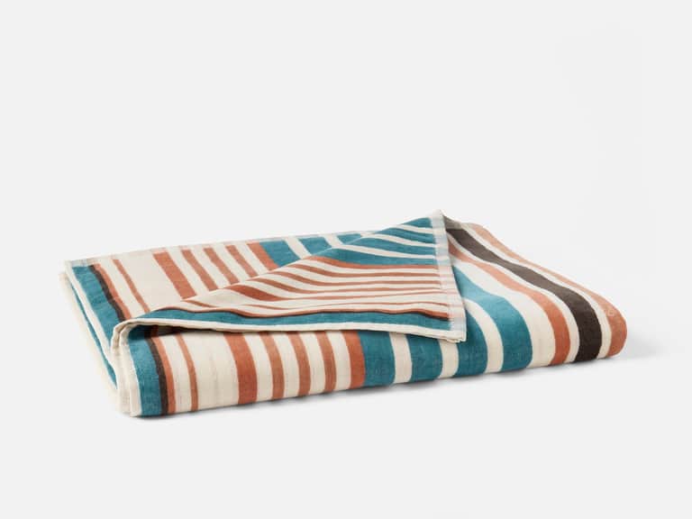 Dawn Stripe Organic Beach Towel image