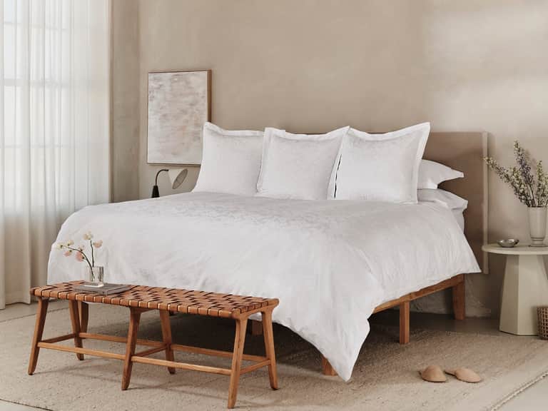 Heritage Organic Percale Duvet Cover image