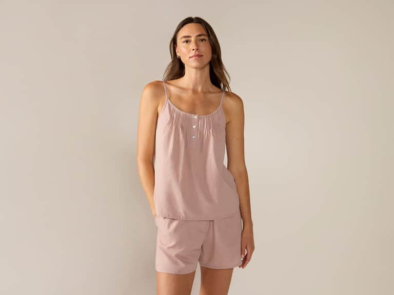 Women's Isla Organic Cotton Cami Short Set image