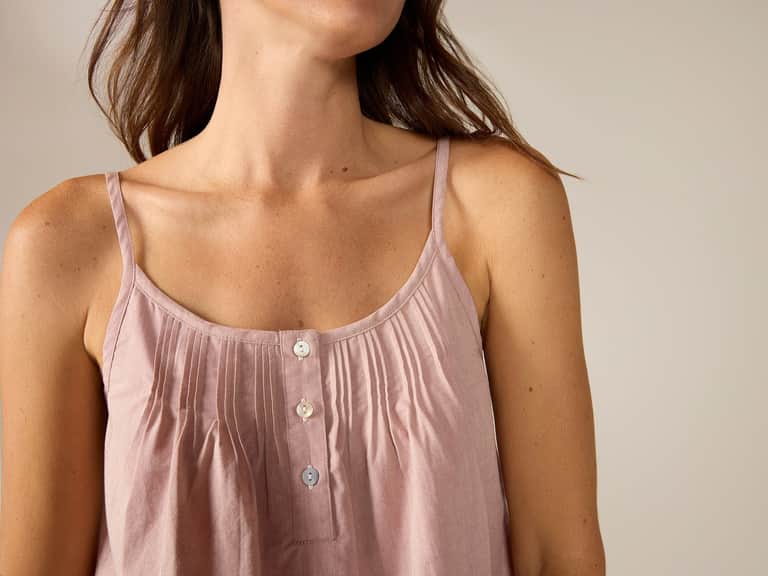 Women's Isla Organic Cotton Cami Short Set image