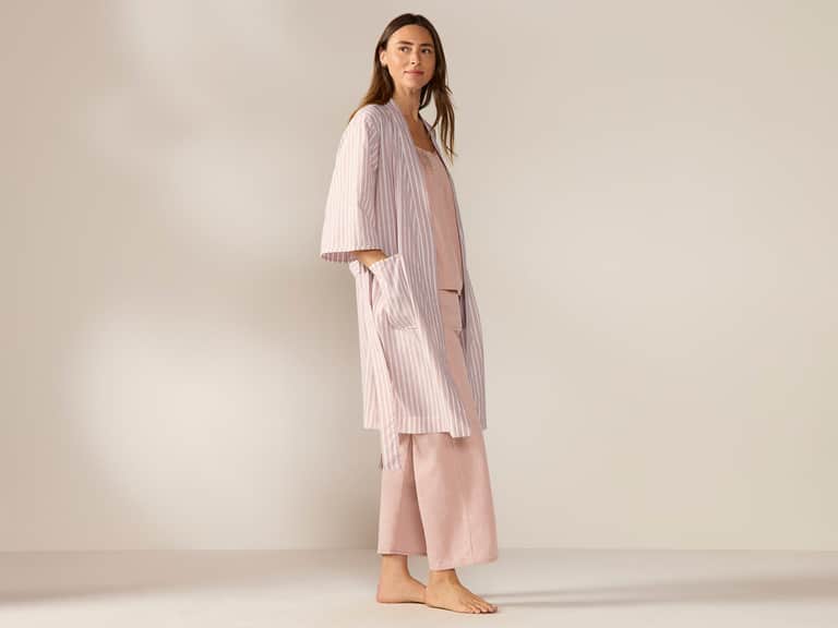 Women's Isla Organic Cotton Robe image