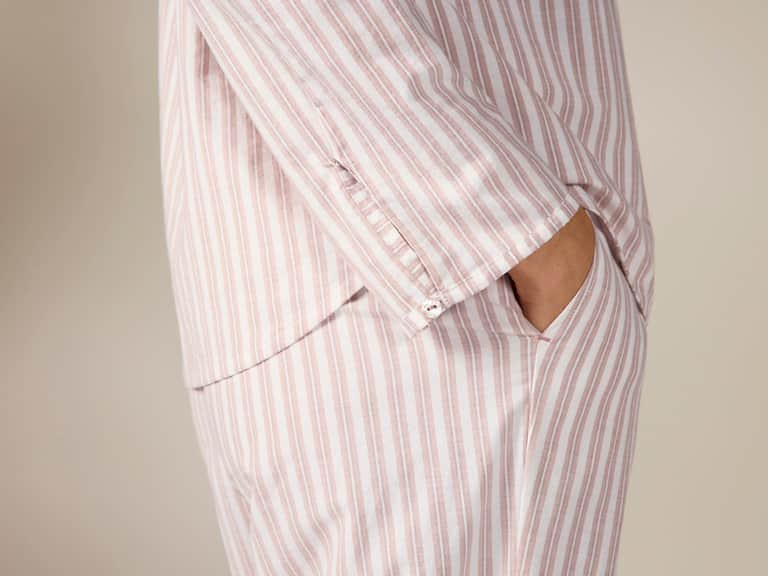 Women's Isla Organic Cotton Long Sleeve Pajama Set image
