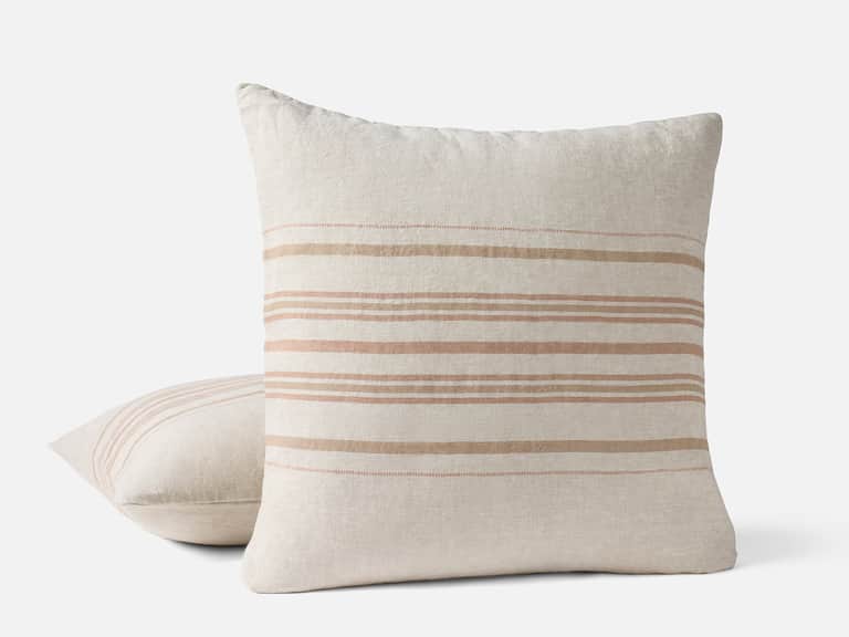 Mojave Organic Linen Decorative Pillow Cover image