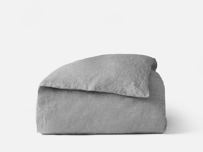 Organic Relaxed Linen Duvet Cover image