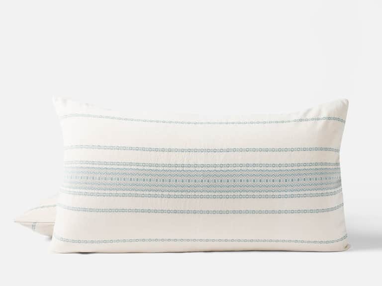 Rippled Stripe Organic Sham image