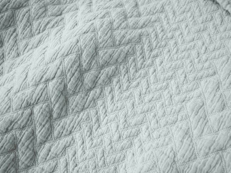 Angeles Organic Matelasse Blanket image