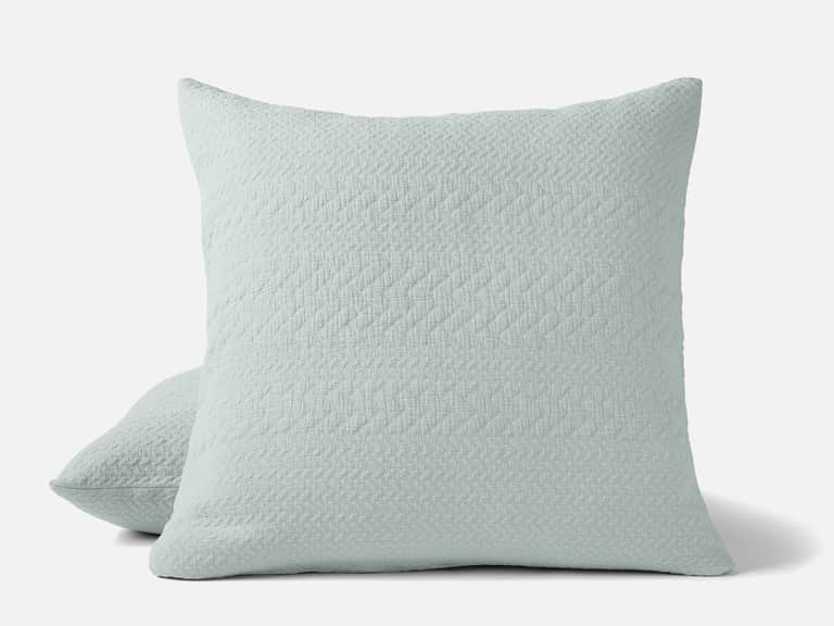Angeles Organic Matelasse Sham image