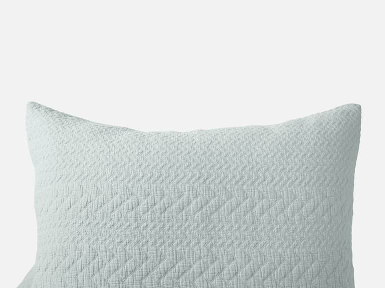 Angeles Organic Matelasse Sham image