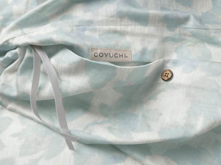 Camellia Organic Print Duvet Cover image