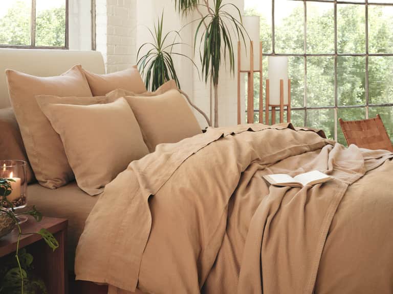 Organic Relaxed Linen Duvet Cover image